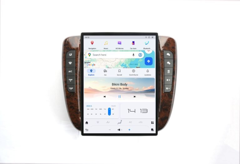 Tesla Android 13 14″ Car Radio GPS Navigation For Chevrolet Tahoe/Silverado/GMC Yukon Suburban 2007-2012 Car Multimedia Stereo Player Car Video