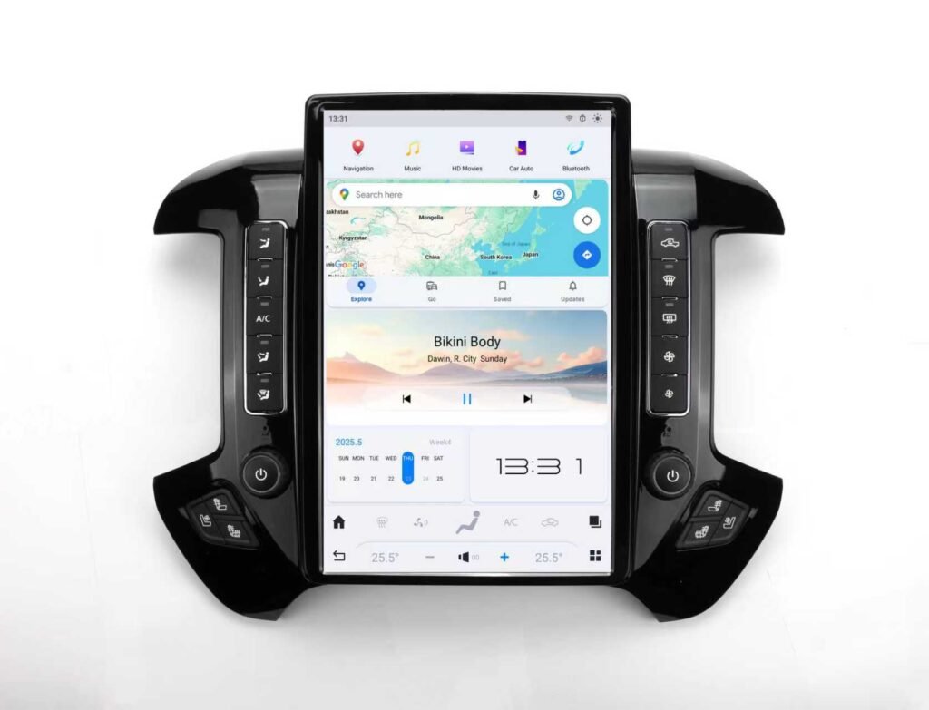 Car Radio For Chevrolet Silverado GMC Sierra 2015-2019