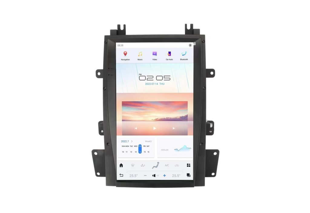 tesla style android car radio for Cadillac Escalade Car Radio 2008-2012