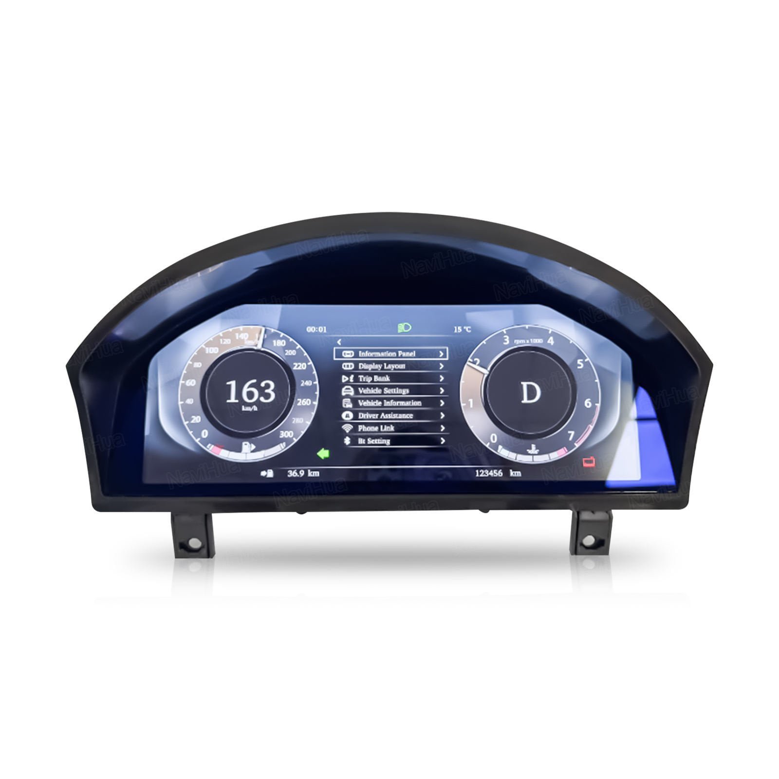 Digital Instrument Cluster for Land Rover Discovery Sport 2005-2009 gallery image
