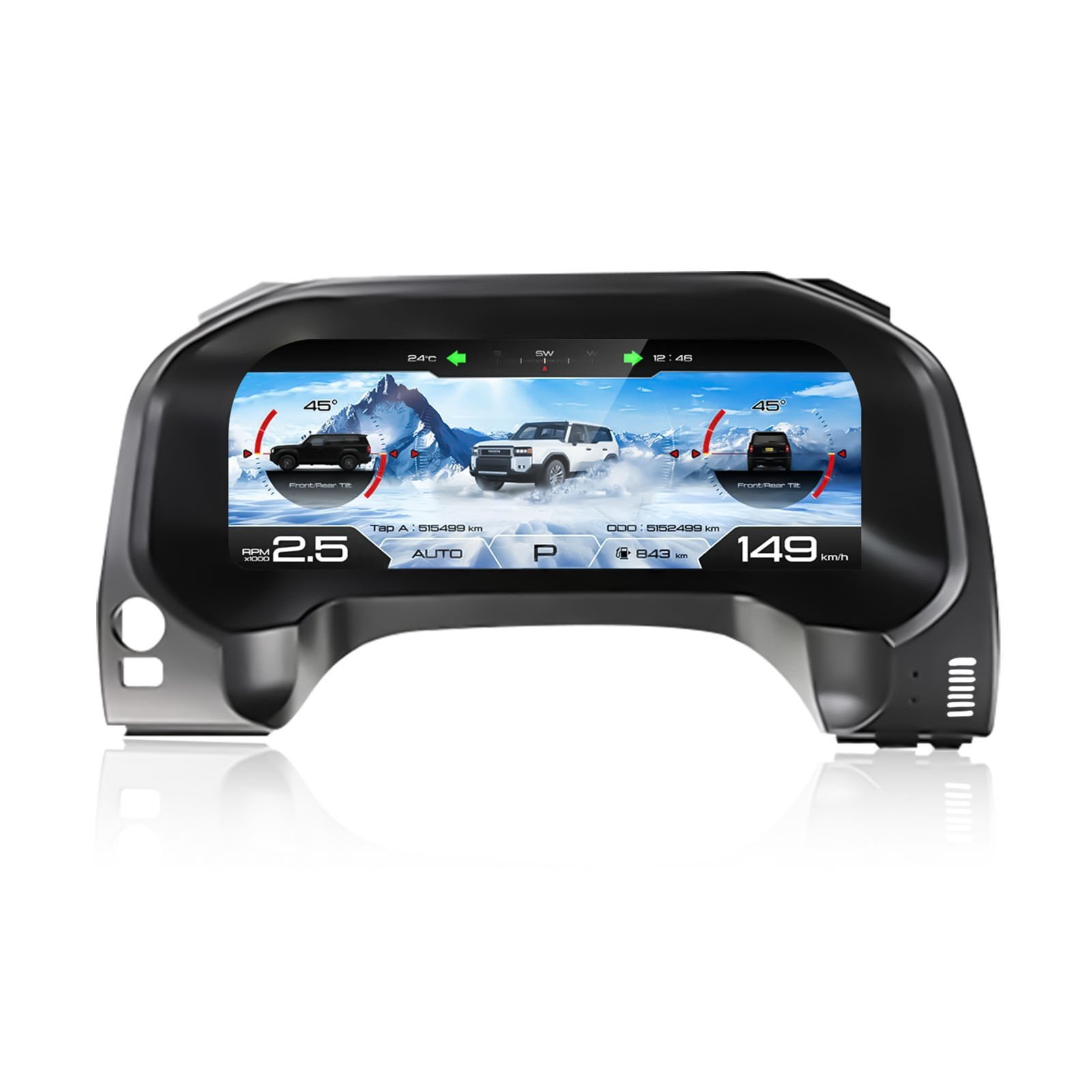Digital Instrument Cluster for Toyota Prado LC150 2010 gallery image