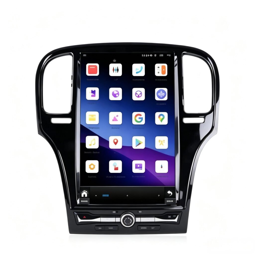 Navihua Vertical for Chrysler 300C 2011-2023 14.5″Screen Audio GPS Navigation Car Radio Stereo Multimedia DVD Player System
