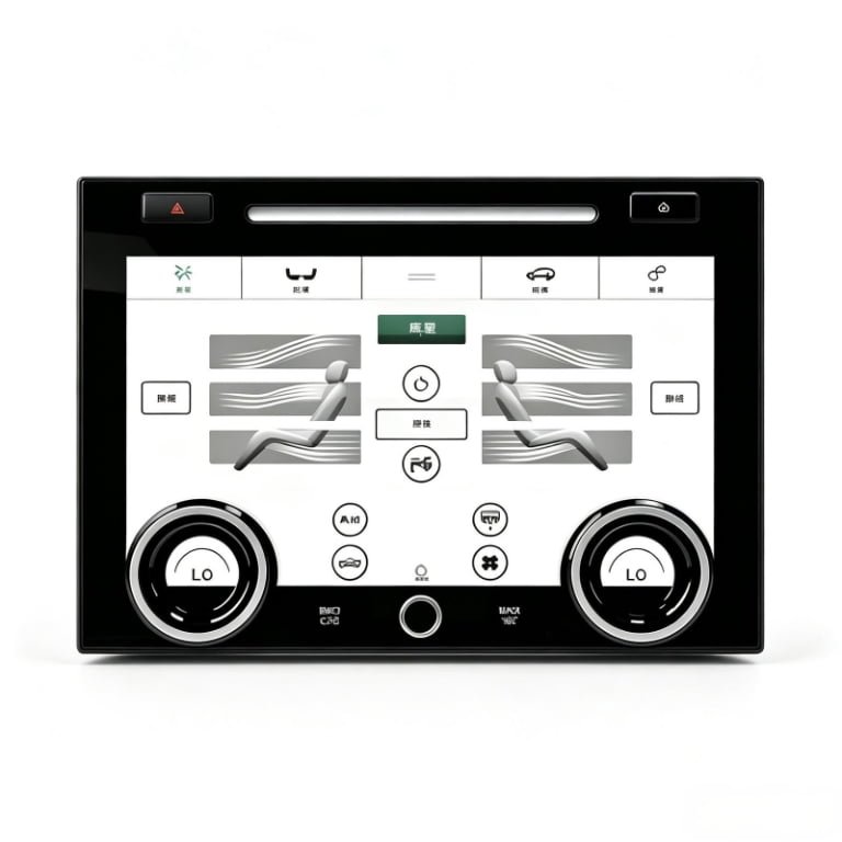 Touch AC Control Screen for Land Rover Range Rover Vogue