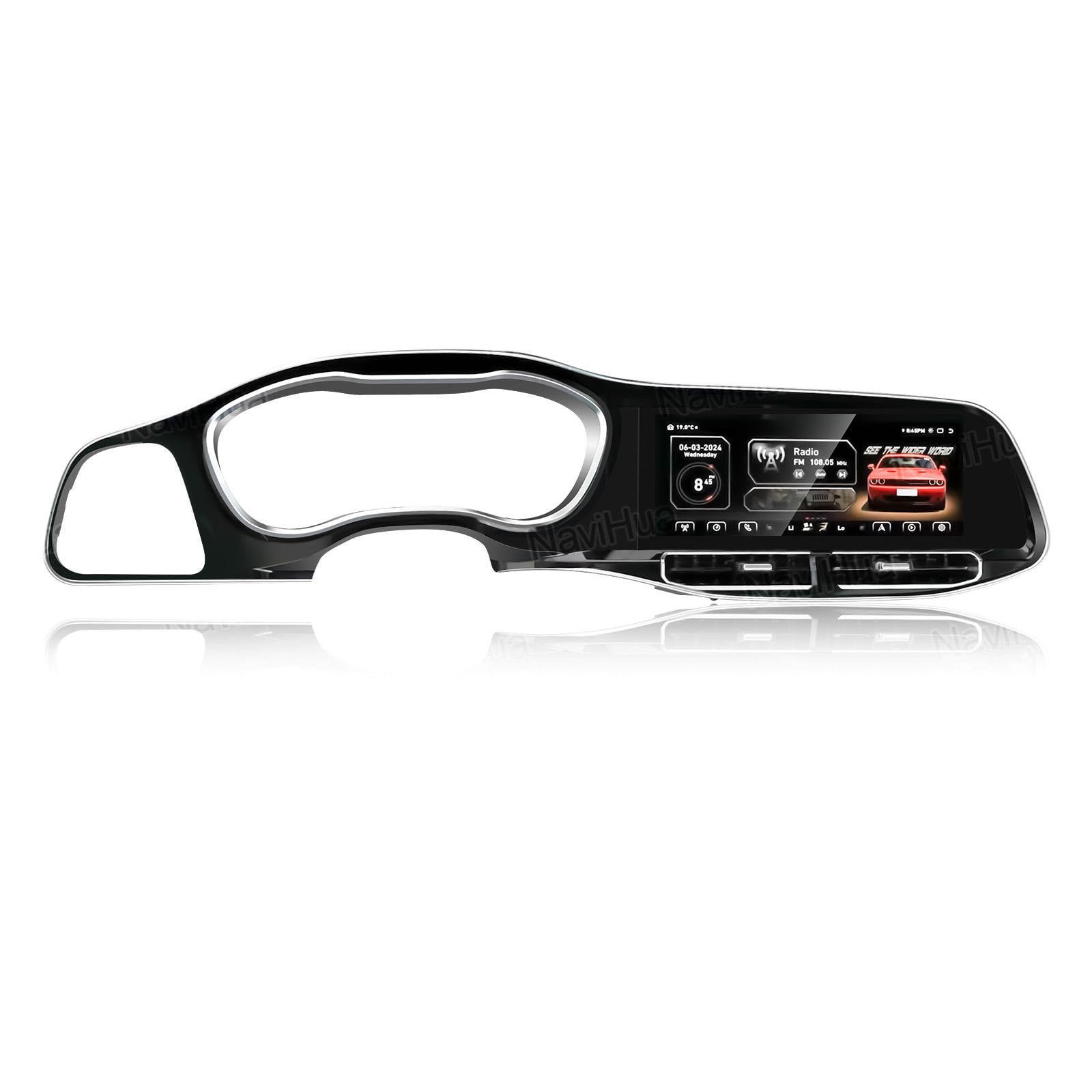 Android Navigation Screen for Dodge Challenger 2010