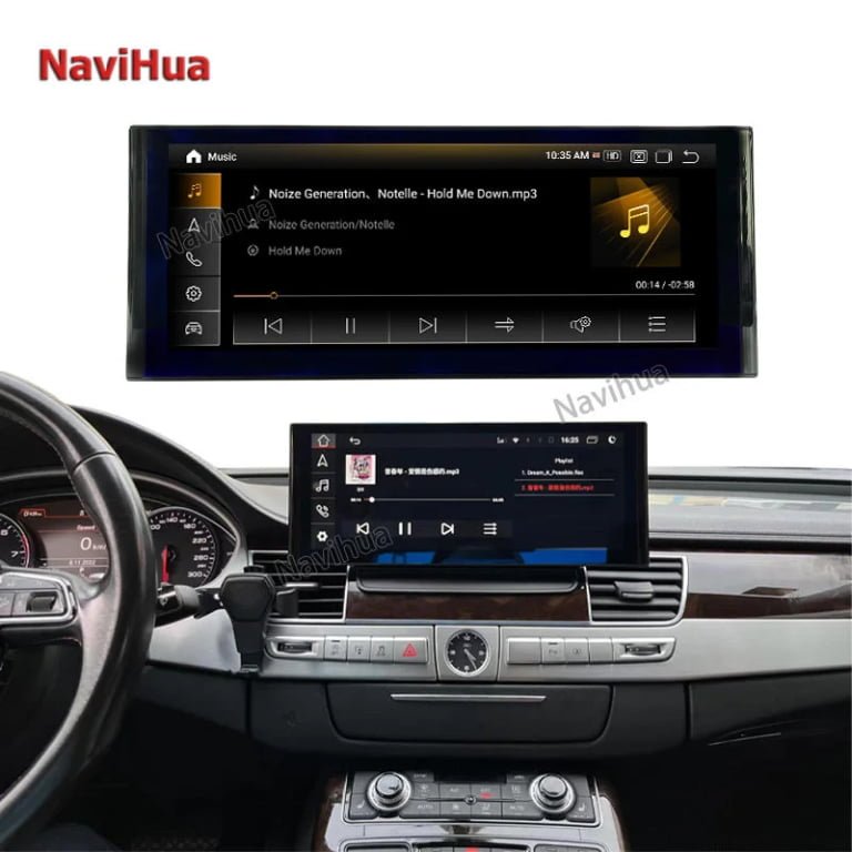 Android Navigation Screen for Audi A8 2012-2018