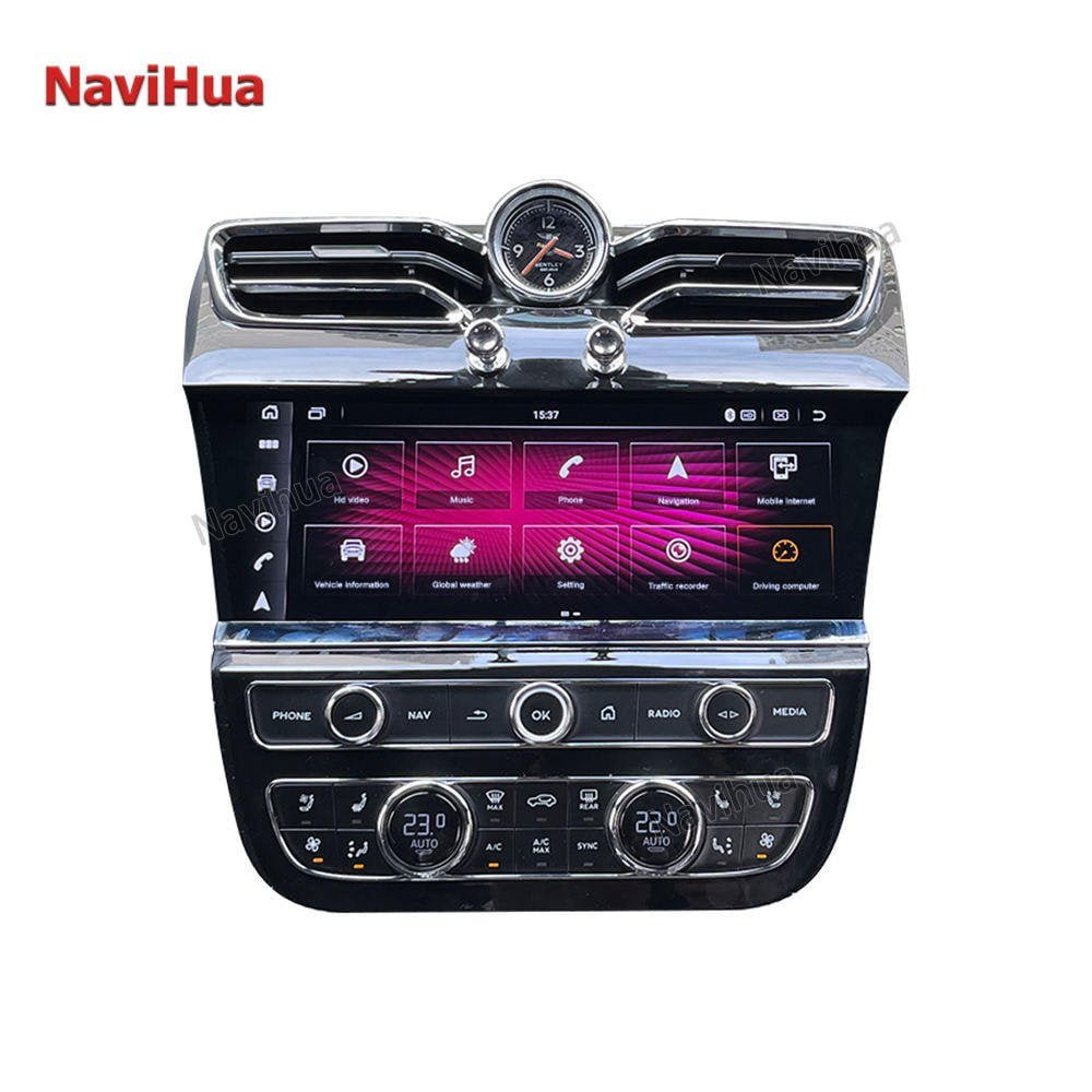 Android Navigation Screen for Bentley Bentayga 2016