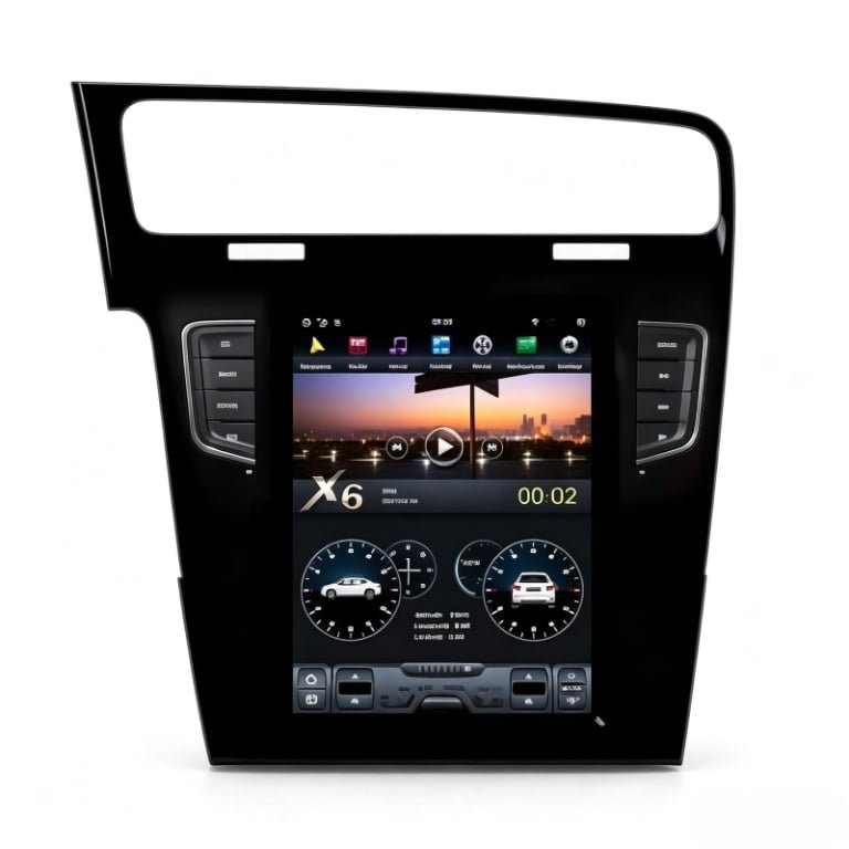 Android Navigation Screen for Tesla Golf