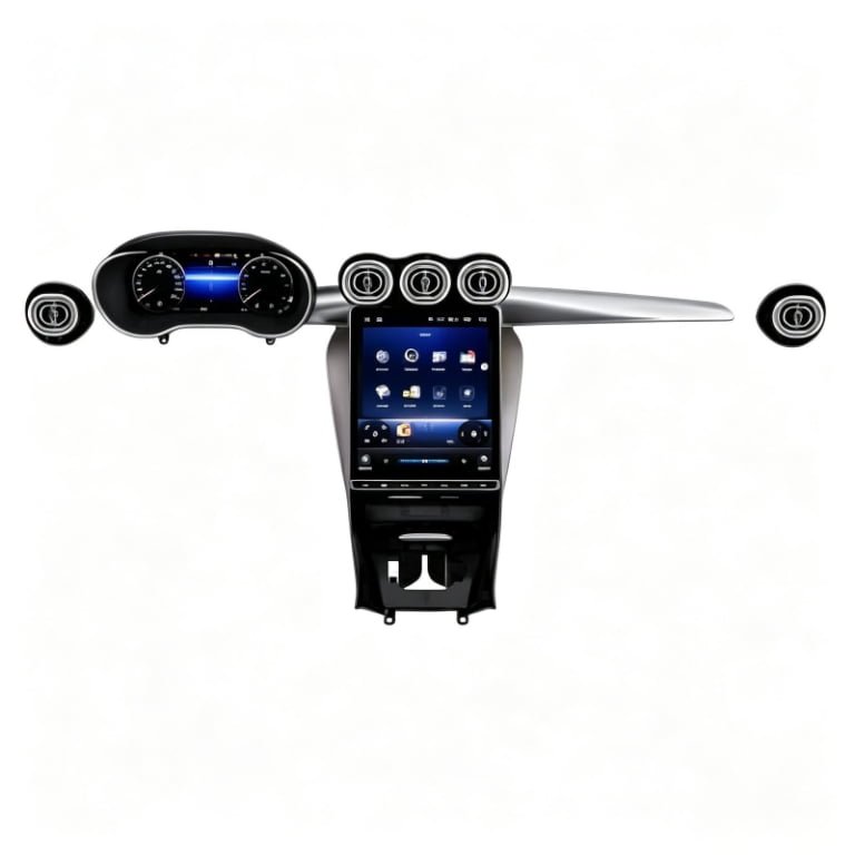 Digital Instrument Cluster for Mercedes-Benz GLC 2015-2022
