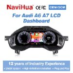 Navihua Digital Cluster CarPlay LCD Dashboard Speedometer Virtual Cockpit Linux System for Audi A6 A7 2013-2018 Car Upgrade thumbnail