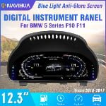 Navihua LCD Dashboard 12.3 Inch Digital Dashboard Panel Instrument Cluster Virtual Cockpit Suitable for BMW 5 Series F10 F11 F18 thumbnail