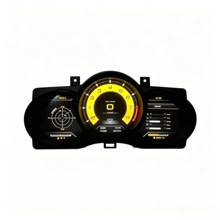 Digital Instrument Cluster for Porsche Macan 2023
