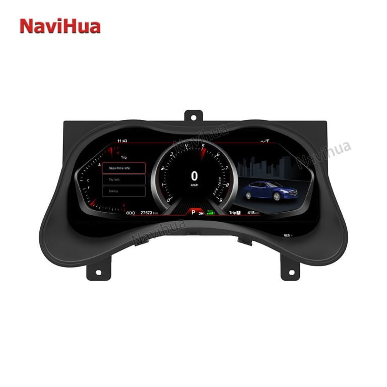 Navihua Digital Dashboard Cockpit LCD for Infiniti Q70 LCD Instrument Speedometer Parts Car Dashboard Virtual Instrument