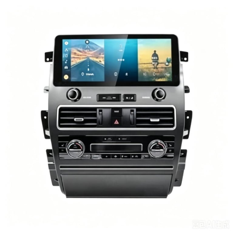 Android Navigation Screen for Infiniti QX80 2013-2023