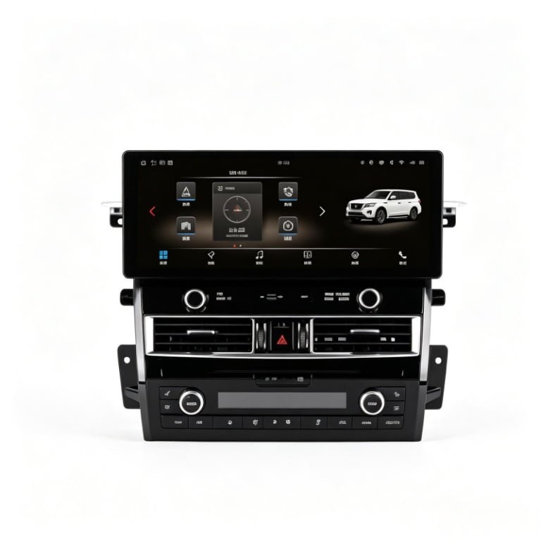 Android Navigation Screen for Infiniti QX80 2012