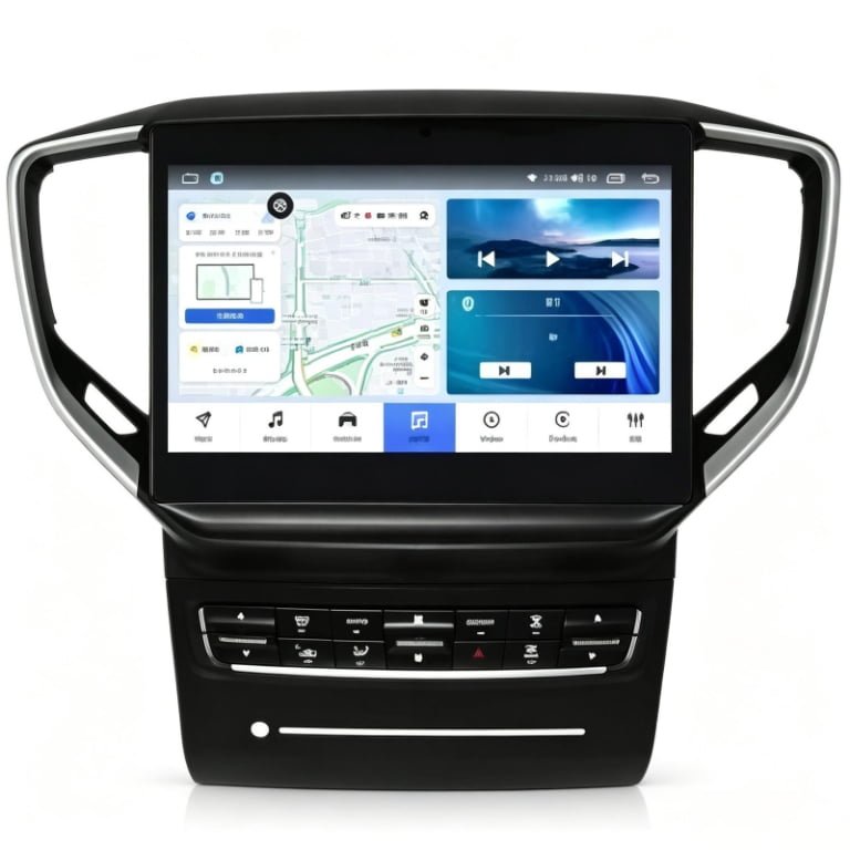 Android Navigation Screen for Maserati Ghibli 2014-2017