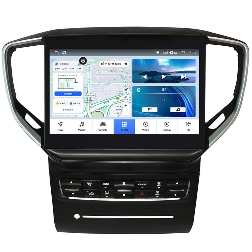 Android Navigation Screen for Maserati Ghibli 2014-2017