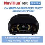 Navihua Car LCD Instrument Digital Cluster Car Auto Meter Speedometer Dashboard Virtual Cockpit Auto Gauge for BMW Z4 2009-2015 thumbnail