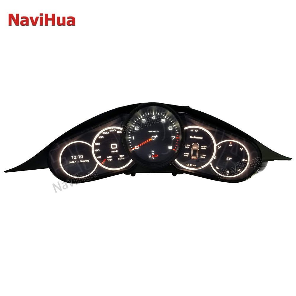 Navihua Digital Dashboard for Porsche Panamera 2010-2016 Virtual Instrument Cluster Cockpit LCD Speedometer Parts LCD Instrument