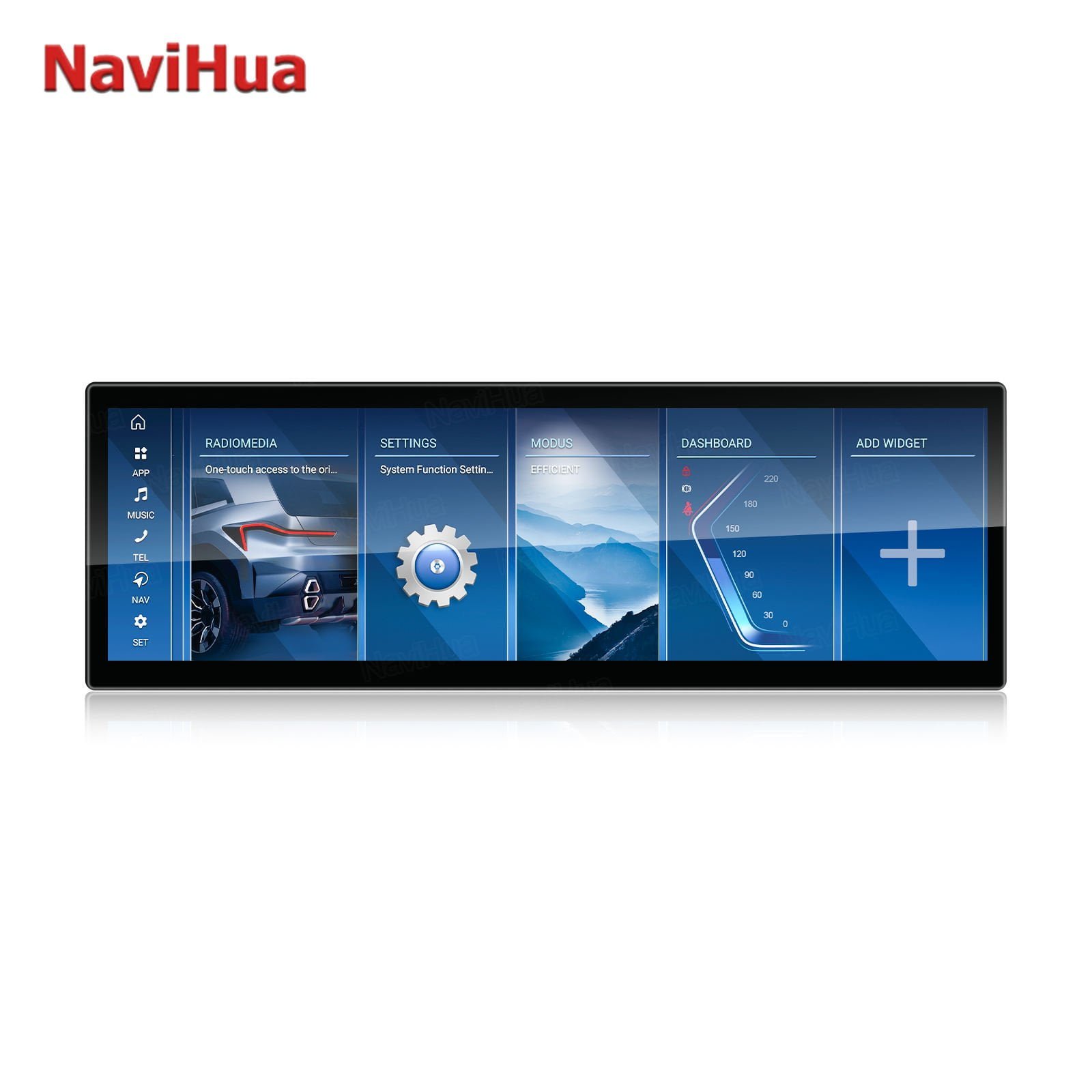 Android Navigation Screen for BMW 5 series F10 F11