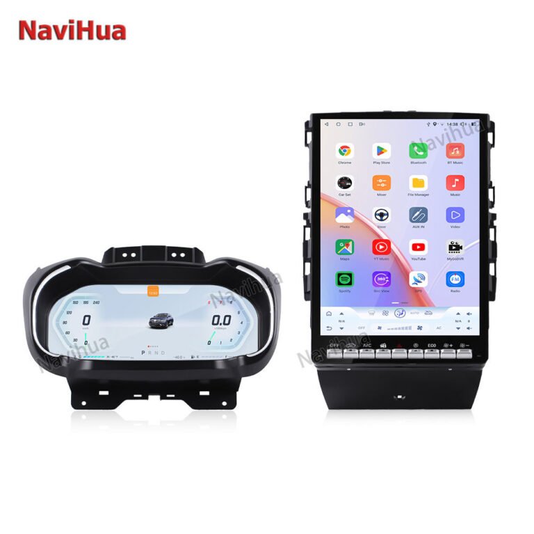 NaviHua Car Digital Cluster Instrument Multimedia Android Car Radio Navigation Head Unit For Renault Koleos Megane 4 2016 2019