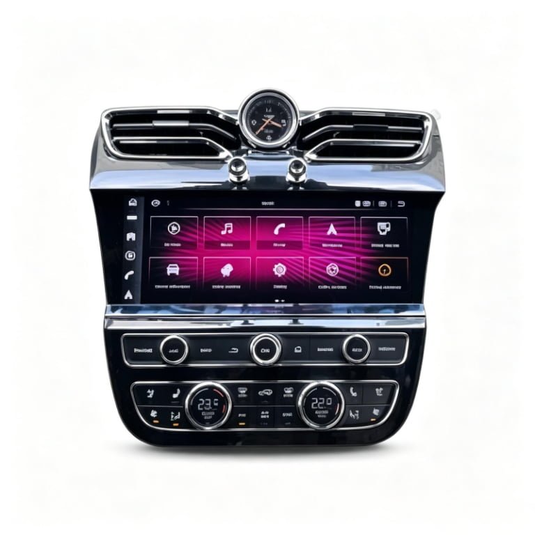 Android Navigation Screen for Bentley Bentayga 2016