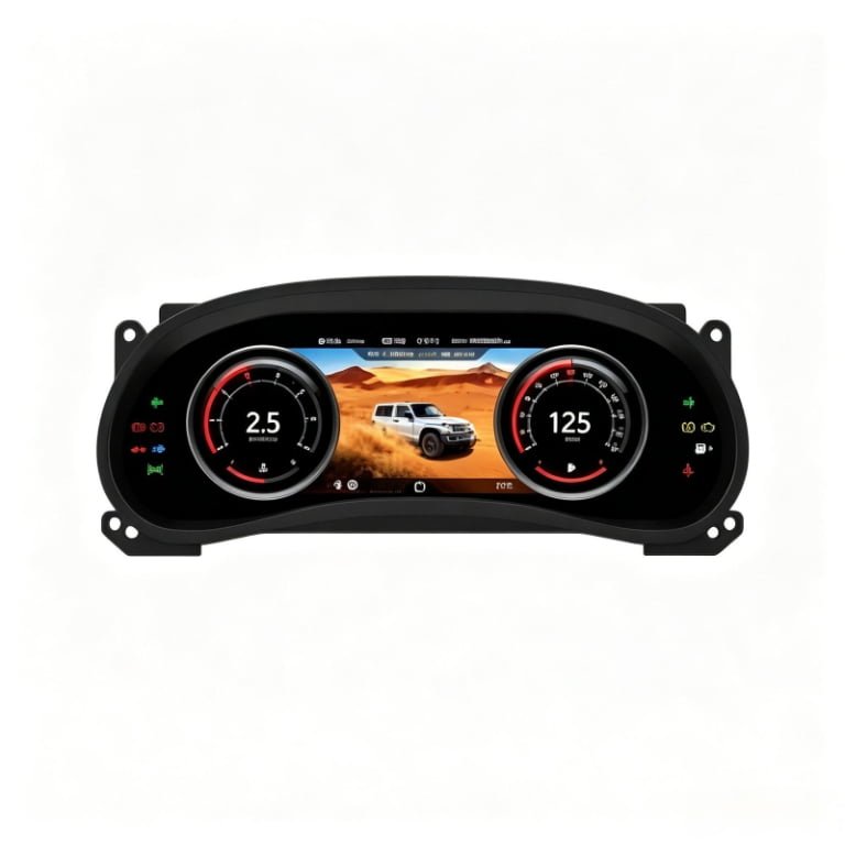 Digital Instrument Cluster for Jeep Wrangler 2011