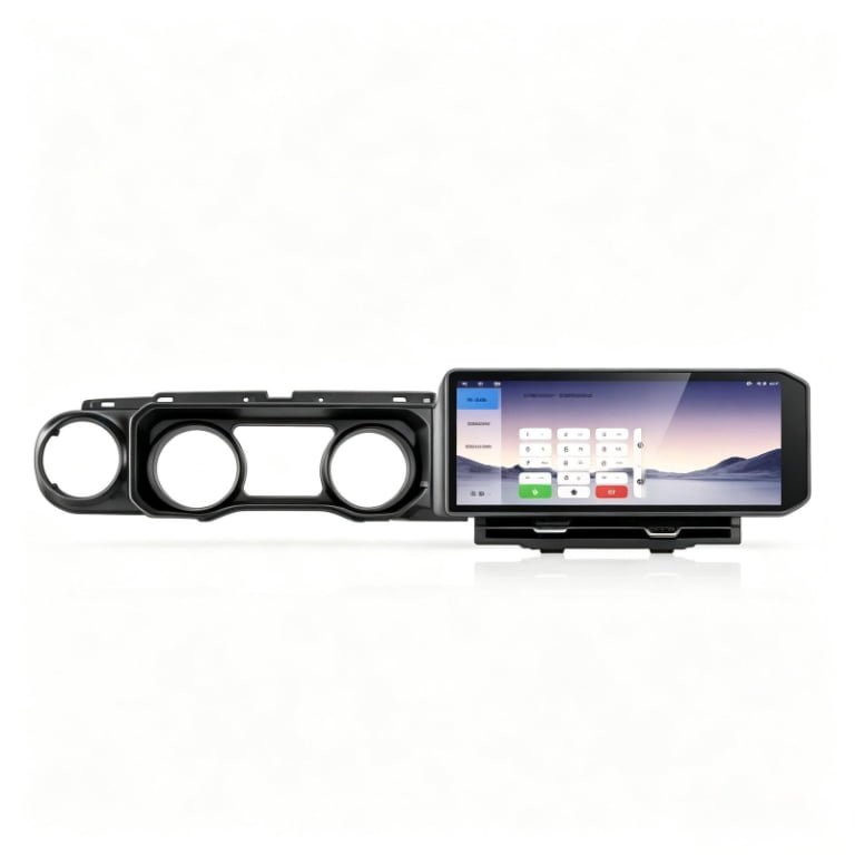 Android Navigation Screen for Jeep Wrangler 2018-2021