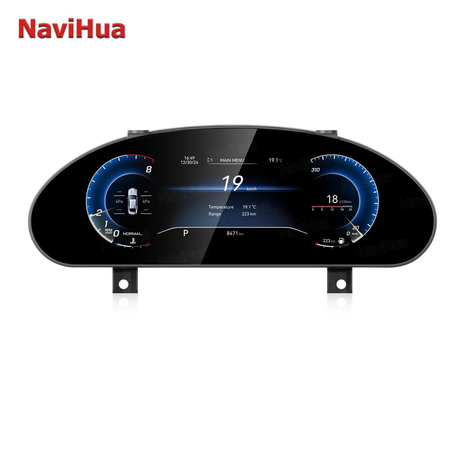 Digital Instrument Cluster for Maserati 2007-2015 image 2