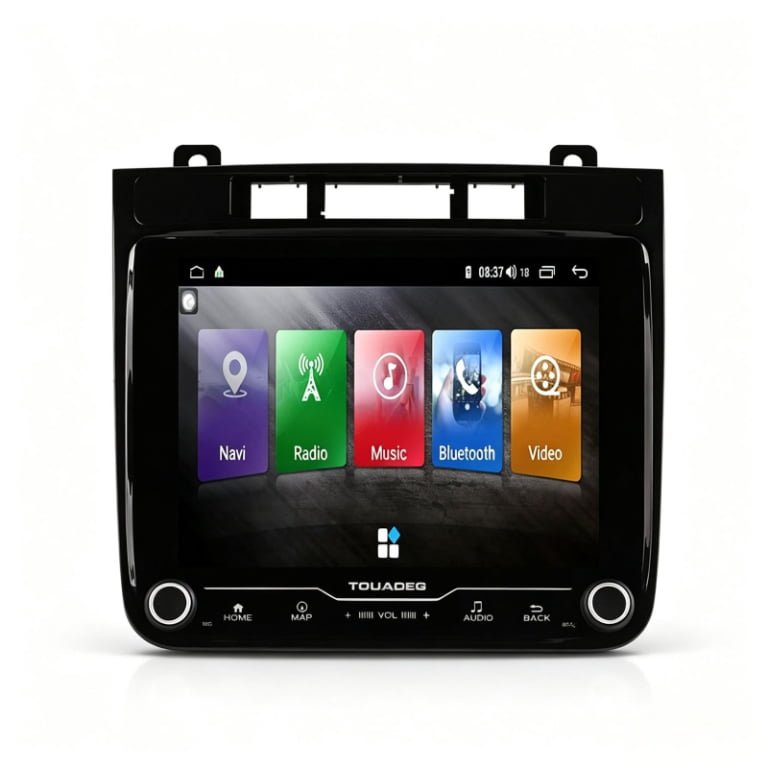 Android Navigation Screen for Volkswagen Touareg 2011-2017