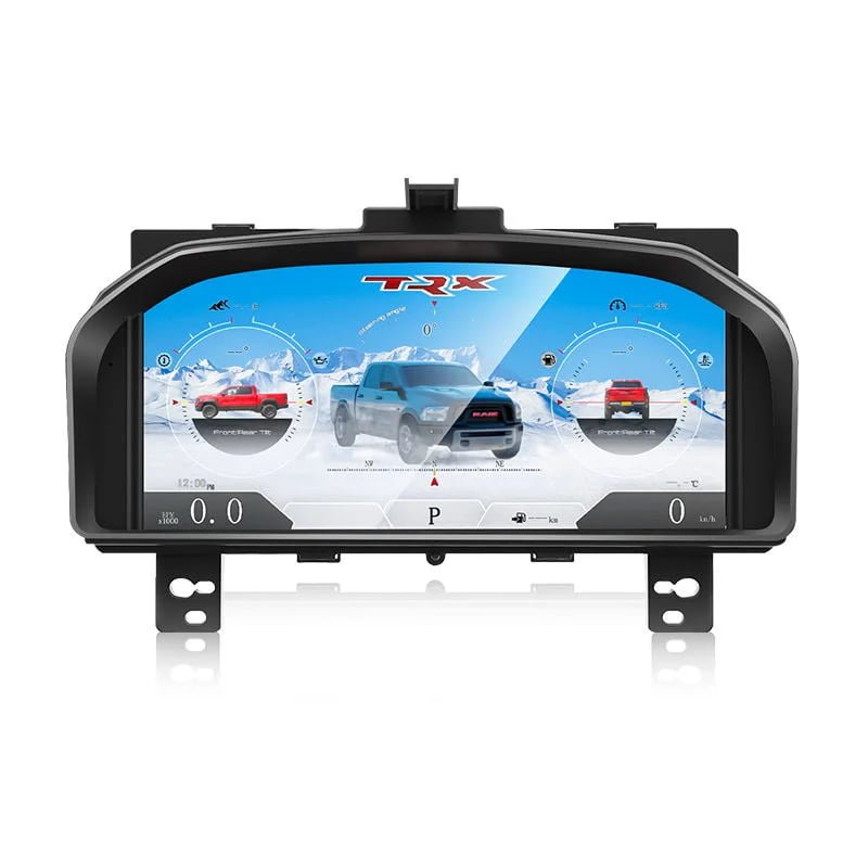 NaviHua for Dodge RAM 2008-2012 13.1” Digital Cluster Car LCD Dashboard Auto Speedometer Virtual Cockpit Instrument Accessories