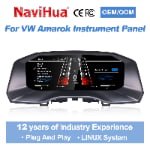 Navihua Digital Cluster LCD Instrument Auto Meter Speedometer for Volkswagen VW Amarok 2017-2020 Virtual Cockpit Odometer Gauge thumbnail