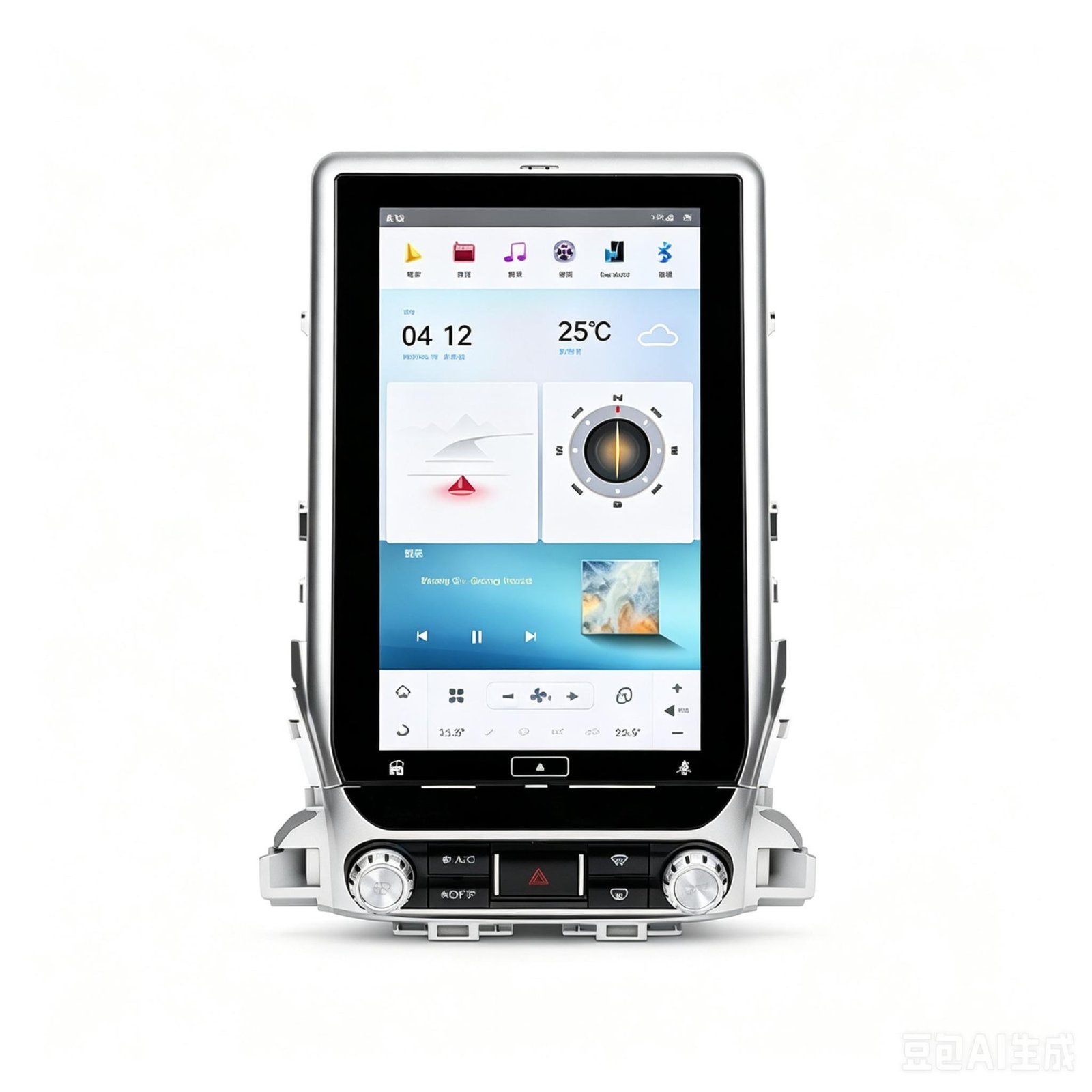 NaviHua vertical Android touchscreen head unit product