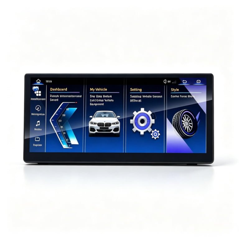 Android Navigation Screen for BMW 1 2 3 4 5 7 Series X1 X3 X4 X5 X6 F10 F11 F25 F30 15.8inch