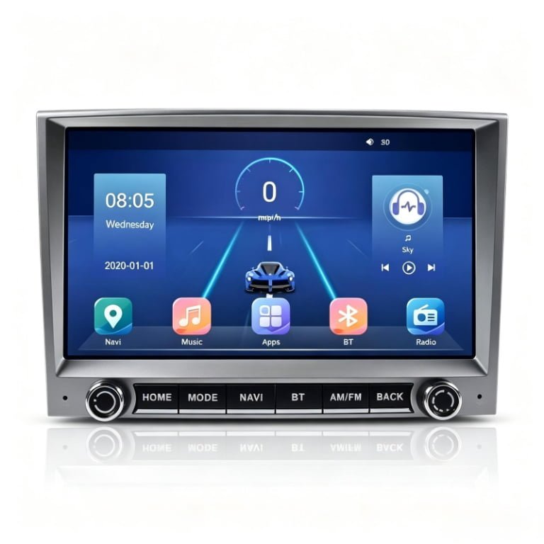 Android Navigation Screen for Porsche Carers 997 2006year  8inch