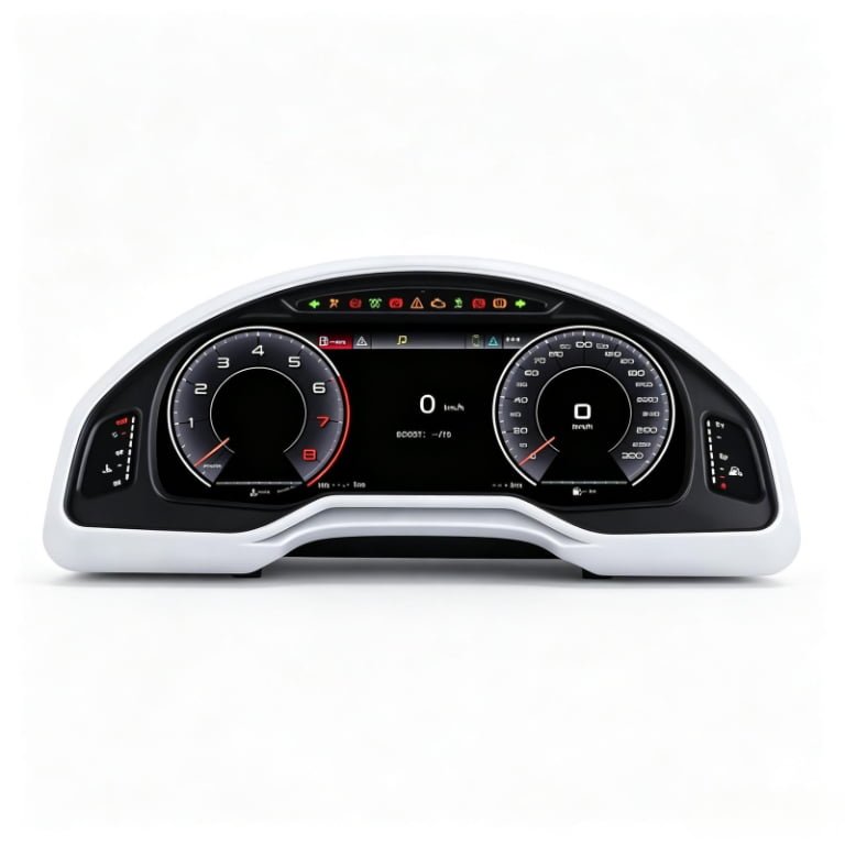 Digital instrument Cluster for Audi A6  2005-2011 year 12.3inch