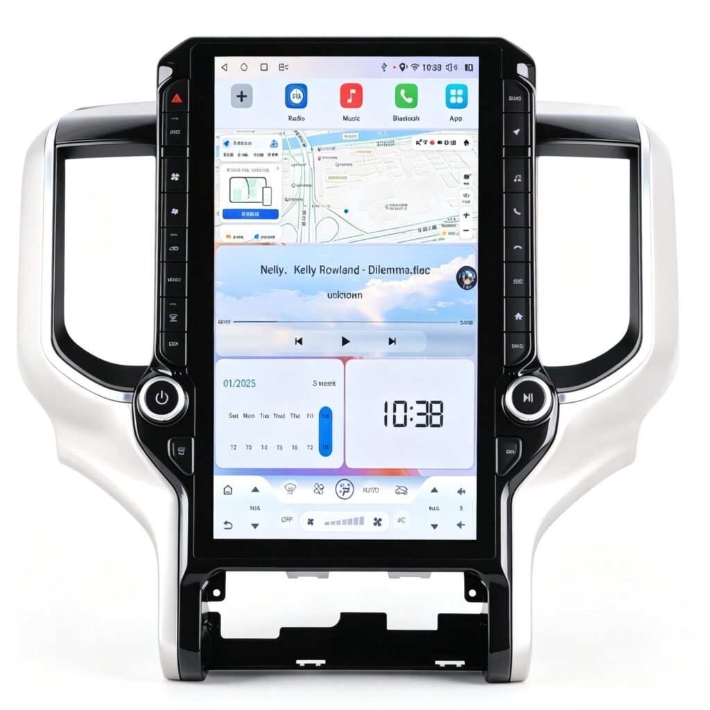 Android Navigation Screen for Dodge RAM Trucks 2019-2023 year 14.5inch