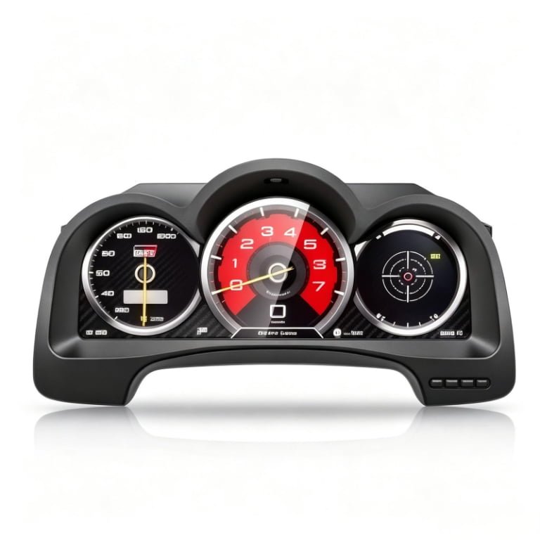 NAVIHUA LCD Instrument Cluster for 2005-2015 Vigo/Fortuner