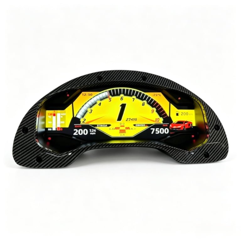 Digital Instrument Cluster for Lamborghini
