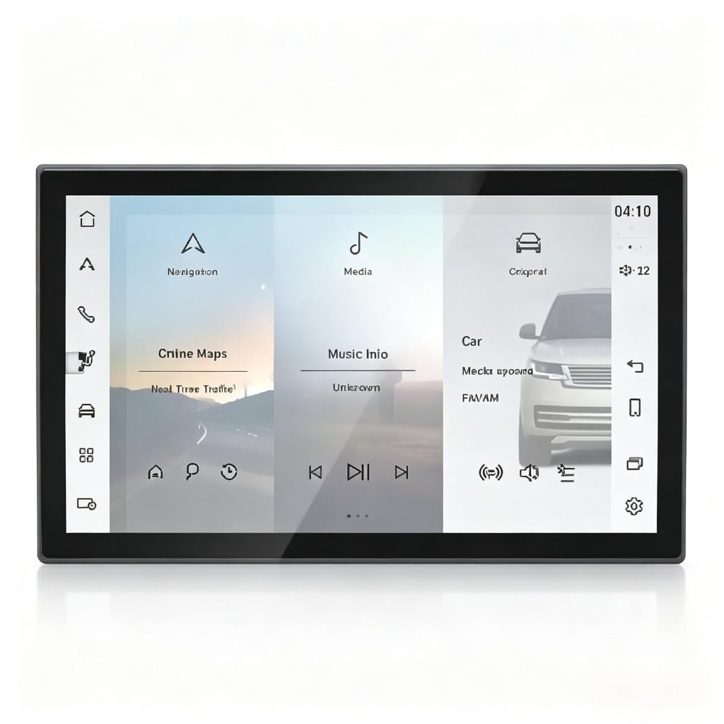 Android Navigation Screen for Land Rover Defender 2018