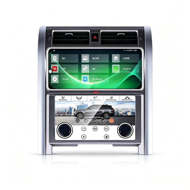 Android Navigation Screen for Land Rover 2004-2009