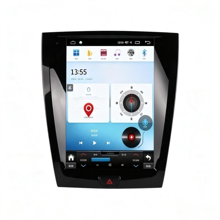 Android Navigation Screen For Jaguar XK 06-13 | 12.1″ Black Vertical Screen