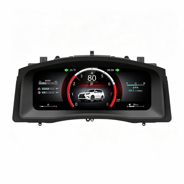 Digital instrument Cluster for Lexus LX570 2007-2015 year 12.3inch