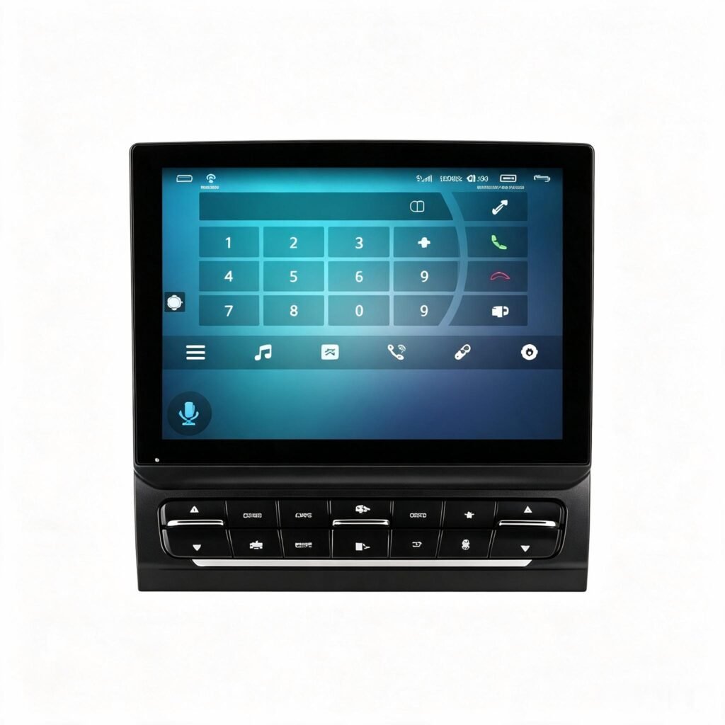Android Navigation Screen For Maserati Quattroporte 2017-Present, 10.5 Inch
