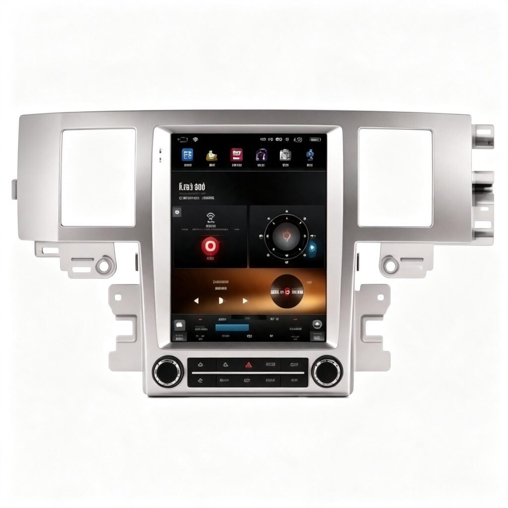 Android Navigation Screen  For Jaguar XF 2008-2015 Vertical Screen, 9.7 Inch