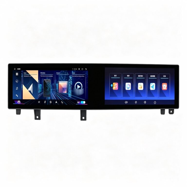 Android Navigation Screen For BMW 7 Series Dual Screen 24.6-inch