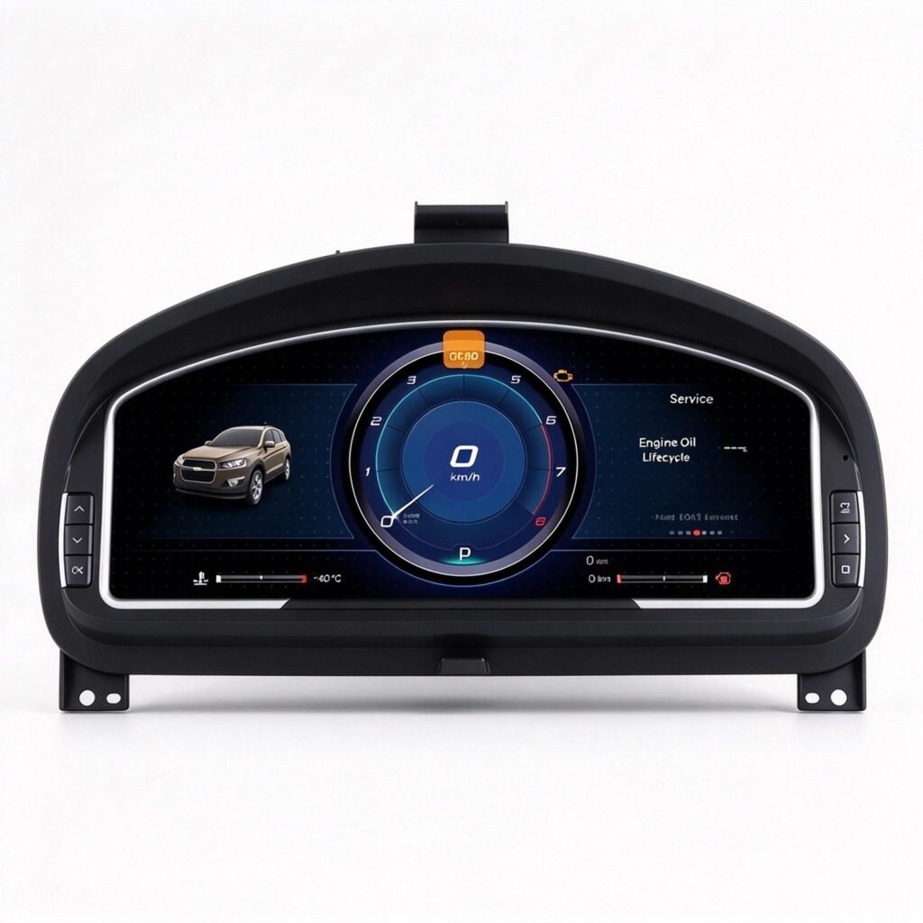 Digital instrument Cluster for Chevrolet Captiva 2012-2017 12.3”